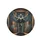Ancient Egyptian Winged Deity Statue Temple - Archaeology Enthusiast Gift for History Buffs Spare Tire Cover - 4