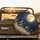 Golden Full Moon Wispy Tall Grass Night Sky Stars - Nature Lover Outdoor Vehicle Gift Spare Tire Cover - 2