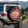Texas State Outline American Flag - Independence Day Gift for Veterans Spare Tire Cover - 3
