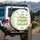 Plump Green Peeking Frogs Lily Pads Water Ripples - Wildlife Lover Everyday Gift Spare Tire Cover - 3