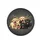 Golden Black Labrador Retriever Puppies Charcoal Scene - Pet Lover Gift Spare Tire Cover - 4