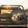 Golden Black Labrador Retriever Puppies Charcoal Scene - Pet Lover Gift Spare Tire Cover - 2