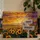 Personalized Sunrise Sunflower Canvas Wall Art, Custom Multi Name Family Sign, Mother's Day Father's Day Gift, Home Decor, Printed Smooth Surface, Ready to Hang Canvas - 1