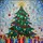 Decorated Christmas Tree Ornaments Gift Boxes - Christmas Holiday Home Decor Stained Glass Suncatcher - 5