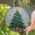 Decorated Christmas Tree Ornaments Gift Boxes - Christmas Holiday Home Decor Stained Glass Suncatcher - 2