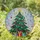 Decorated Christmas Tree Ornaments Gift Boxes - Christmas Holiday Home Decor Stained Glass Suncatcher - 1