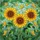 Sunflowers Butterflies Garden Mosaic - Home Decor Gift for Garden Lover Stained Glass Suncatcher - 5