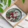 Santa Claus Christmas Trees Presents Holly Snow - Holiday Home Decor Gift Stained Glass Suncatcher - 3