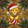 Baby Lion Santa Hat Tiffany Stained Glass Christmas Decor Gift Stained Glass Suncatcher - 5