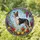 Tricolor Dog Grapes Apples Citrus Fruit - Home Decor Gift for Dog Lover Stained Glass Suncatcher - 1