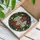 Nutcracker Holly Christmas Wreath Ornaments Holiday Decor Gift Stained Glass Suncatcher - 3