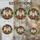 Nutcracker Holly Christmas Wreath Ornaments Holiday Decor Gift Stained Glass Suncatcher - 4