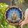 Three Sheep Ornate Lantern Stained Glass - Home Decor Gift Stained Glass Suncatcher - 2