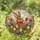 Bunny Tulip Field - Window Decor Gift for Gardeners and Wildlife Lovers Stained Glass Suncatcher - 1