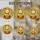 Maneki-Neko Lucky Cat Gold Coin Sycee - Wealth Luck Home Decor Gift for Cat Lover Stained Glass Suncatcher - 4