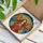 Shimmering Celestial Praying Angel Halo Wings Geometric Mosaic - Home Decor Gift Stained Glass Suncatcher - 3