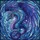 Dragon Celestial Mosaic Home Decor Gift for Fantasy Lovers and Mythical Creature Collectors Stained Glass Suncatcher - 5
