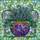 Mosaic Planter Green Foliage Purple Blue Flowers Swirls - Garden Lover Home Decor Gift Stained Glass Suncatcher - 5