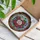 Peony Floral Bouquet Mosaic Home Decor Gift Stained Glass Suncatcher - 3