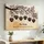 Personalized Family Tree Canvas Wall Art, Custom Names Hanging Hearts, Rustic Home Decor, Gift for Parents Grandparents - 10