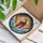 Jesus Christ Welcoming Golden Halo Billowy Clouds Floral Mosaic Home Decor Gift Stained Glass Suncatcher - 3