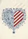 Floral Heart M American Flag Stripes Stars - Independence Day Home Decor Gift Garden Flag - 6
