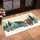 Highland Cow Pickup Truck Evergreen - Farmhouse Christmas Decor Gift Doormat - 4