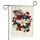 Patriotic Floral Arrangement Lily Rose Hydrangea American Flag M Vase - Home Decor Garden Flag - 3