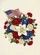 Patriotic Floral Arrangement Lily Rose Hydrangea American Flag M Vase - Home Decor Garden Flag - 6