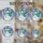 Cheerful Snowman Christmas Lights Mosaic Snowflakes - Winter Holiday Gift Stained Glass Suncatcher - 4