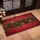 Christmas Pine Garland Red Baubles Snowflakes - Festive Home Decor Doormat - 4