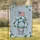 Chinoiserie Ginger Jar Initial M American Flag - Independence Day Celebration Garden Flag - 1