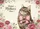 Fluffy Tabby Cat Pink Bow Watercolor Rose Floral Happy Mother's Day Gift Doormat - 7