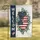 Distressed Three Layered American Flag Hearts Welcome - Patriotic Home Decor Gift Garden Flag - 1