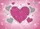 Pink Fuchsia Magenta Silver Glitter Hearts Starlight Rhinestone - Home Decor Gift Doormat - 7