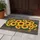 Golden Sunflower Garland Rustic Wood - Farmhouse Home Decor Gift for Garden Lover Doormat - 5