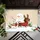 Dachshund Pug Snowman Christmas Holiday Decor - Dog Lover Gift Doormat - 6