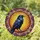 Black Raven Iridescent Feather Luminous Mosaic Glass - Wildlife Lover Home Decor Gift Stained Glass Suncatcher - 1