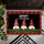 MERRY Christmas Gnomes Holly Berries Buffalo Plaid - Festive Holiday Decor Doormat - 6