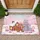 Gingerbread Man Christmas House Tree Candy Cane - Holiday Home Decor Gift Doormat - 1