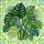 Large Deeply Lobed Monstera Deliciosa Leaves Tropical Foliage - Home Decor Gift for Plant Lover Stained Glass Suncatcher - 5