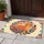 Ginger Orange Cat Red Berry Flower Leaf Branches - Home Entryway Decor for Cat Lover Doormat - 5