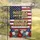 American Flag Gold Quote Flowers - Patriotic Home Decor Gift for Justice Advocates Garden Flag - 5
