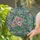 Hummingbirds Blooming Orchids Hibiscus Lilies Home Decor Gift for Wildlife Lovers Stained Glass Suncatcher - 2