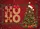 HO HO HO Santa Gingerbread Christmas Tree - Christmas Holiday Decor Doormat - 7