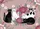 Black White Polka Dot Cats Rose Daisy Wildflower - Home Decor Gift for Cat Lover Doormat - 7