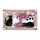 Black White Polka Dot Cats Rose Daisy Wildflower - Home Decor Gift for Cat Lover Doormat - 3