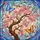 Gnarled Cherry Blossom Branch Pink Flowers Blue Orange Butterflies - Home Decor Gift Stained Glass Suncatcher - 5