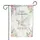 White Dove Olive Branch Floral 'FUND Communities NOT WAR' - Peace Advocate Home Decor Gift Garden Flag - 3