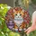 Smiling Kitten Lollipop Candy Jar - Pet Lover Home Decor Gift for Cat Owners Stained Glass Suncatcher - 2